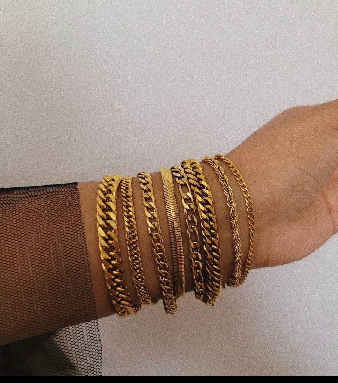 Cubana Gold Bracelet