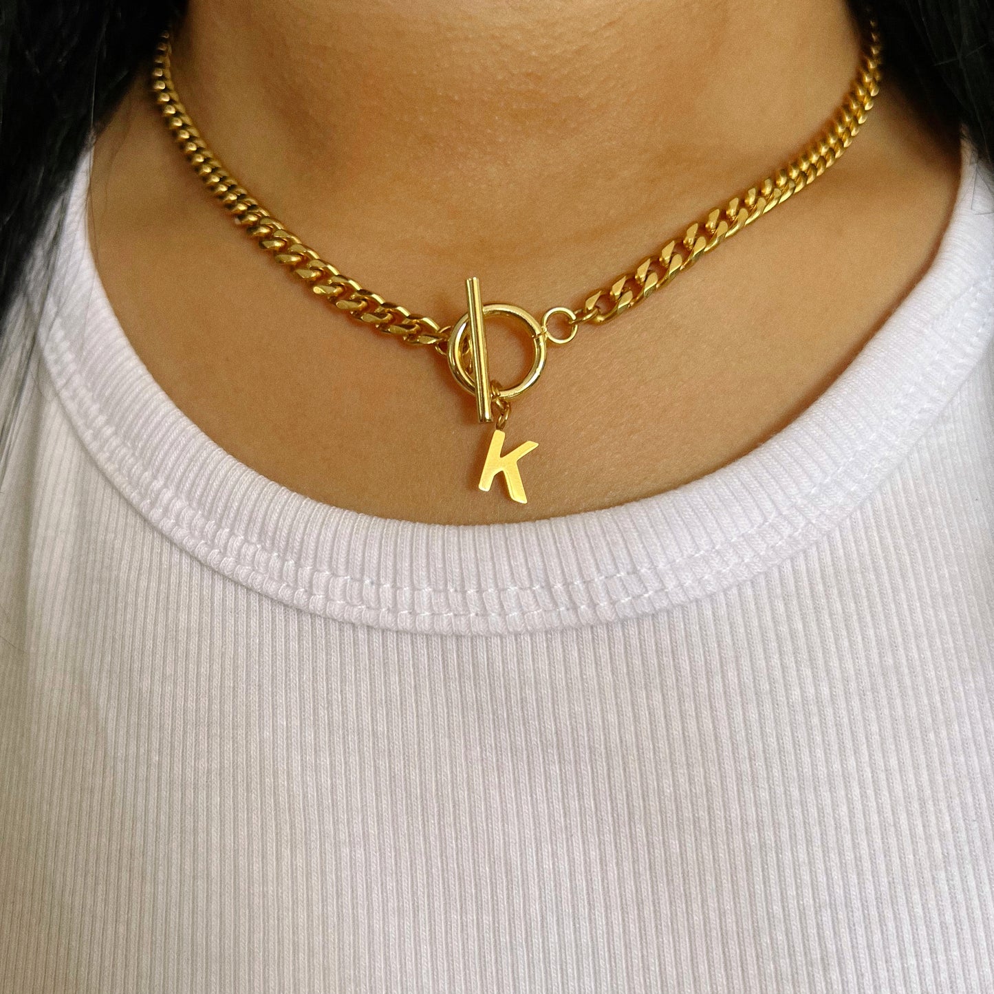 My Initial Toggle Necklace