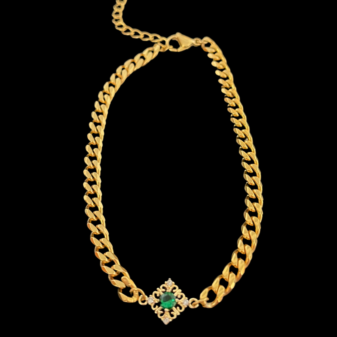 Esmeralda Anklet