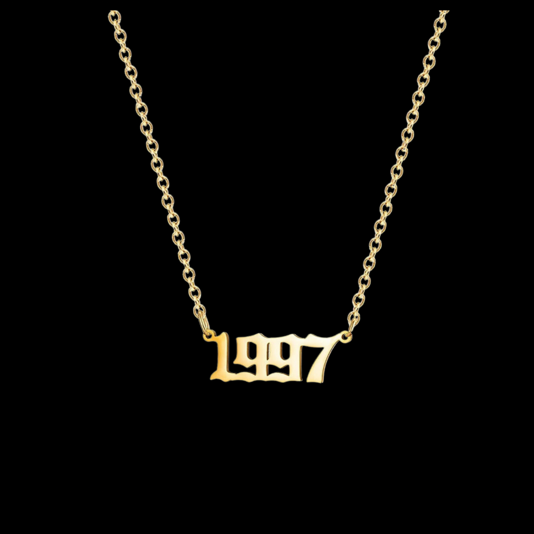 My Birth Year Necklace