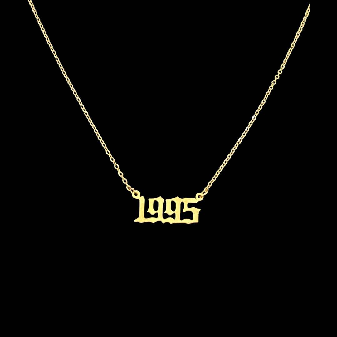 My Birth Year Necklace