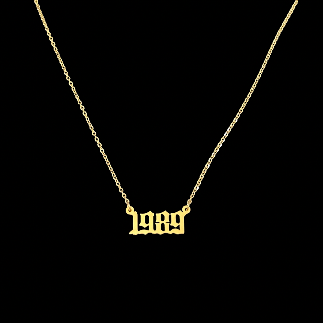 My Birth Year Necklace