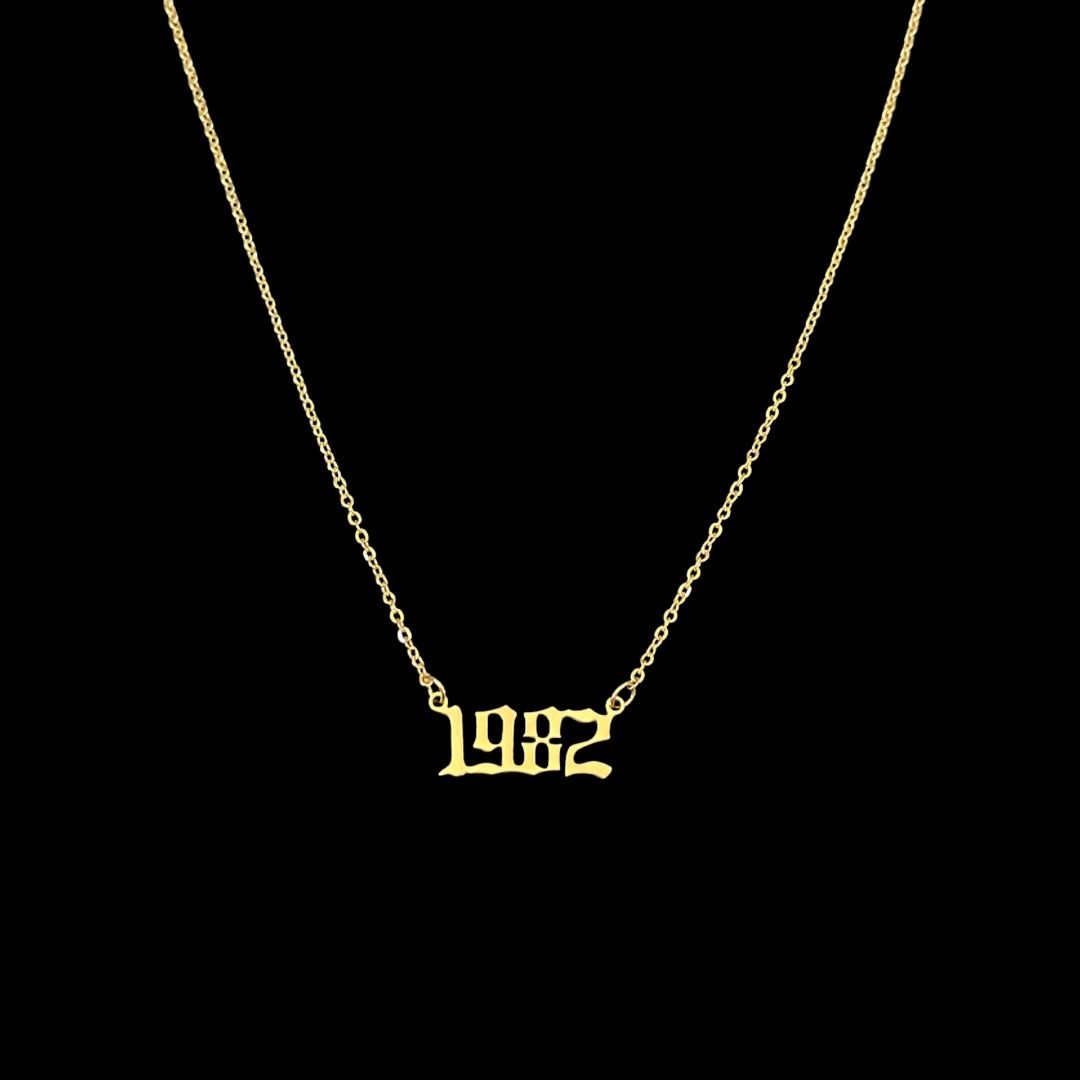 My Birth Year Necklace