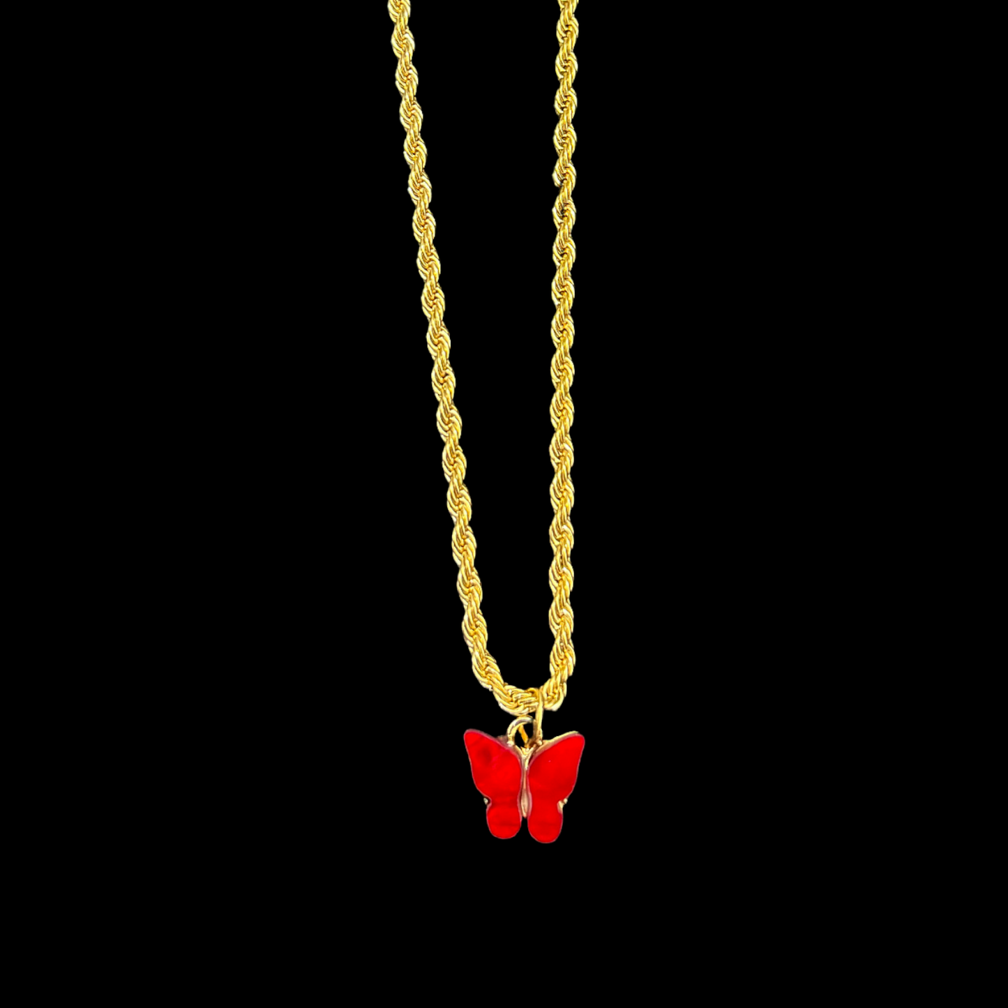 Baby Butterfly Necklace
