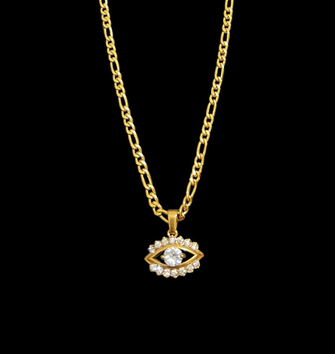 Eye Diamond Necklace