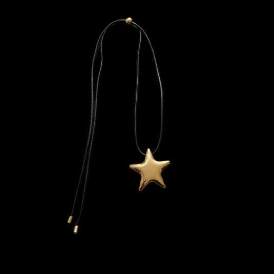 Big Star Gold Necklace