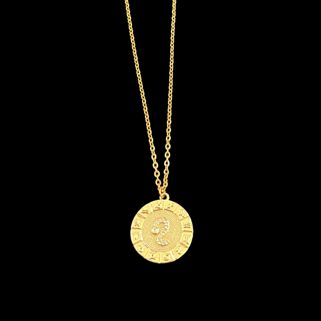 Zodiac Coin Necklace