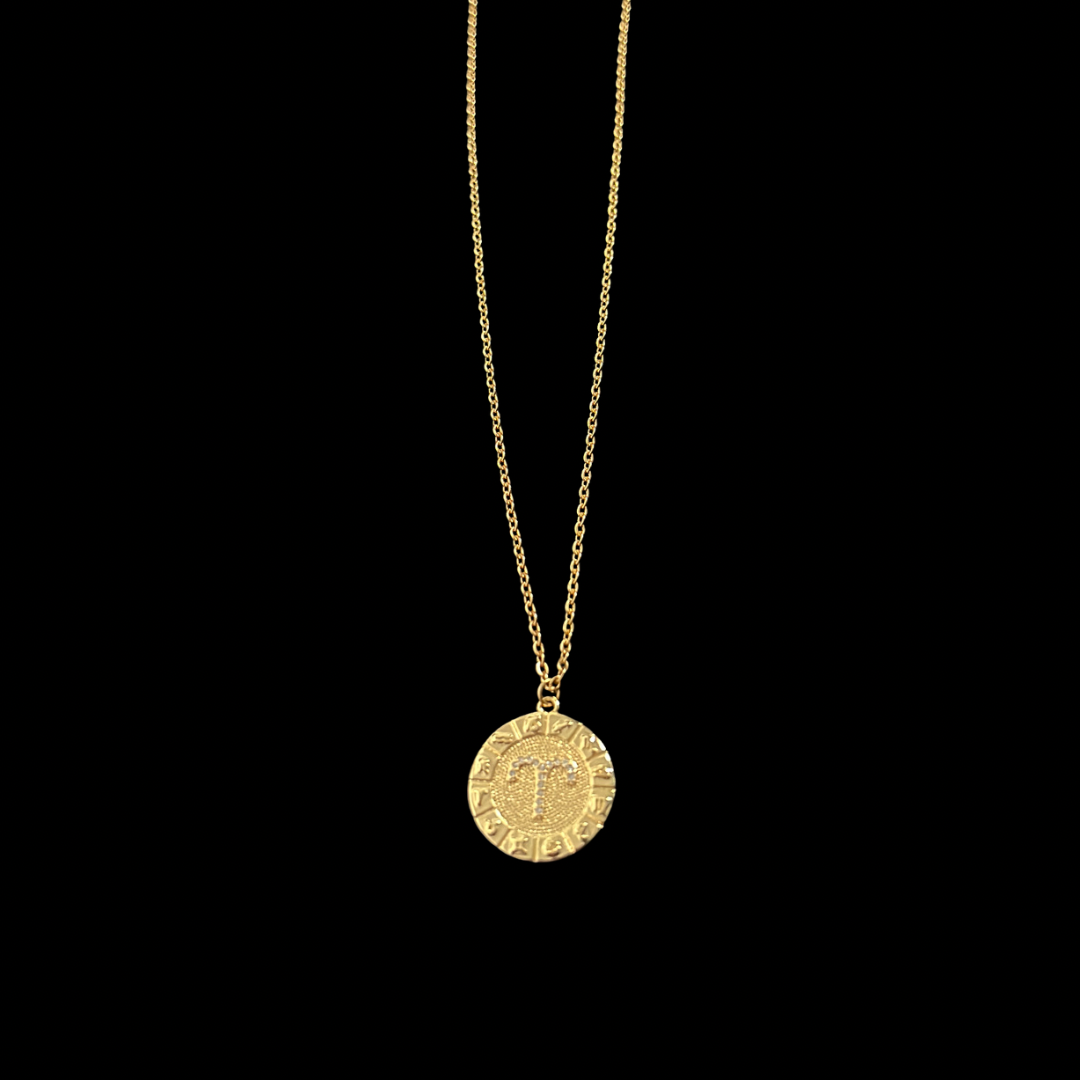 Zodiac Coin Necklace