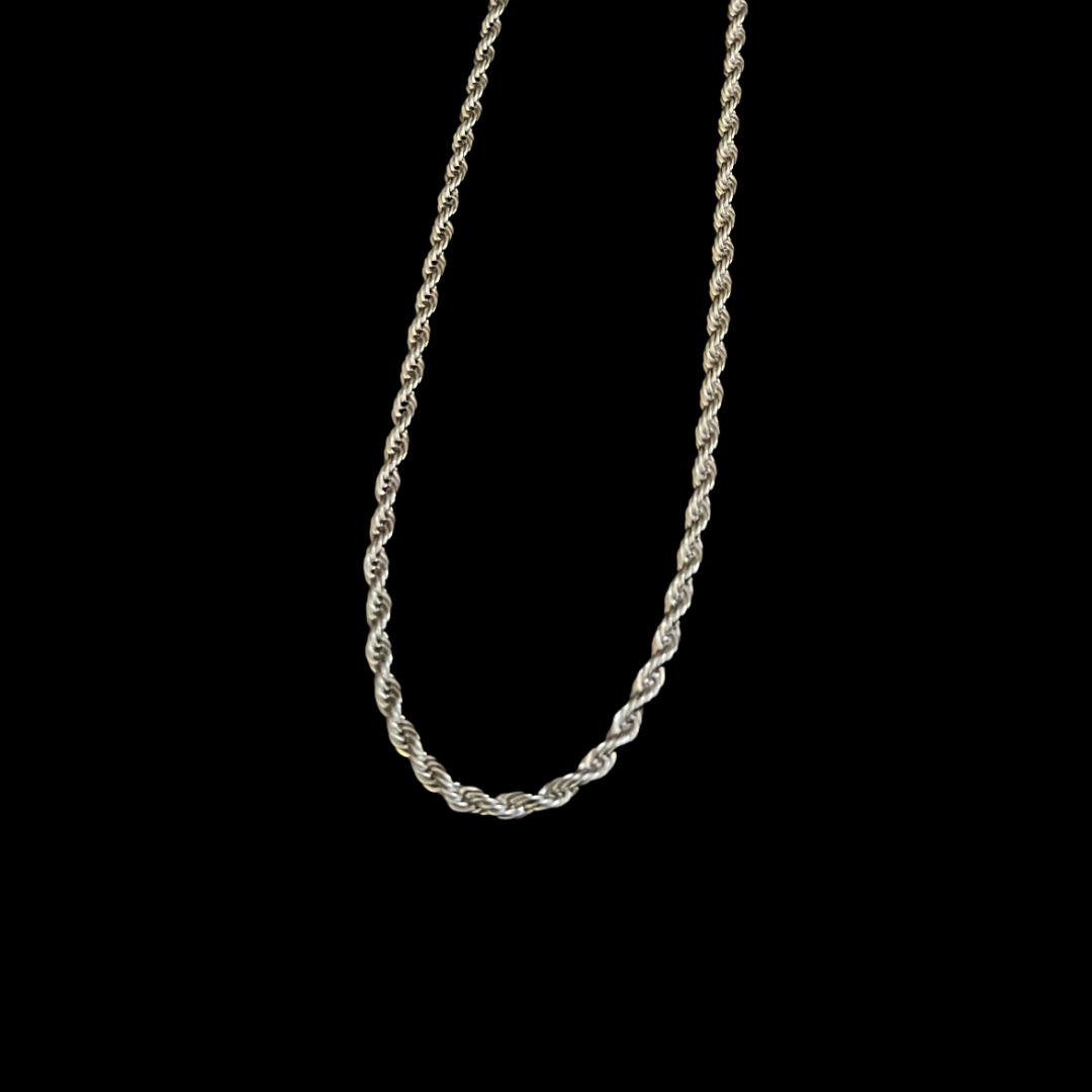 Medium Bárbara Silver Chain