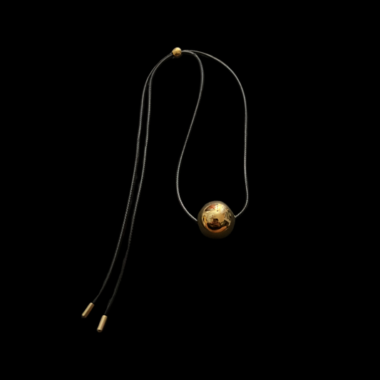 Bubble Gold Necklace