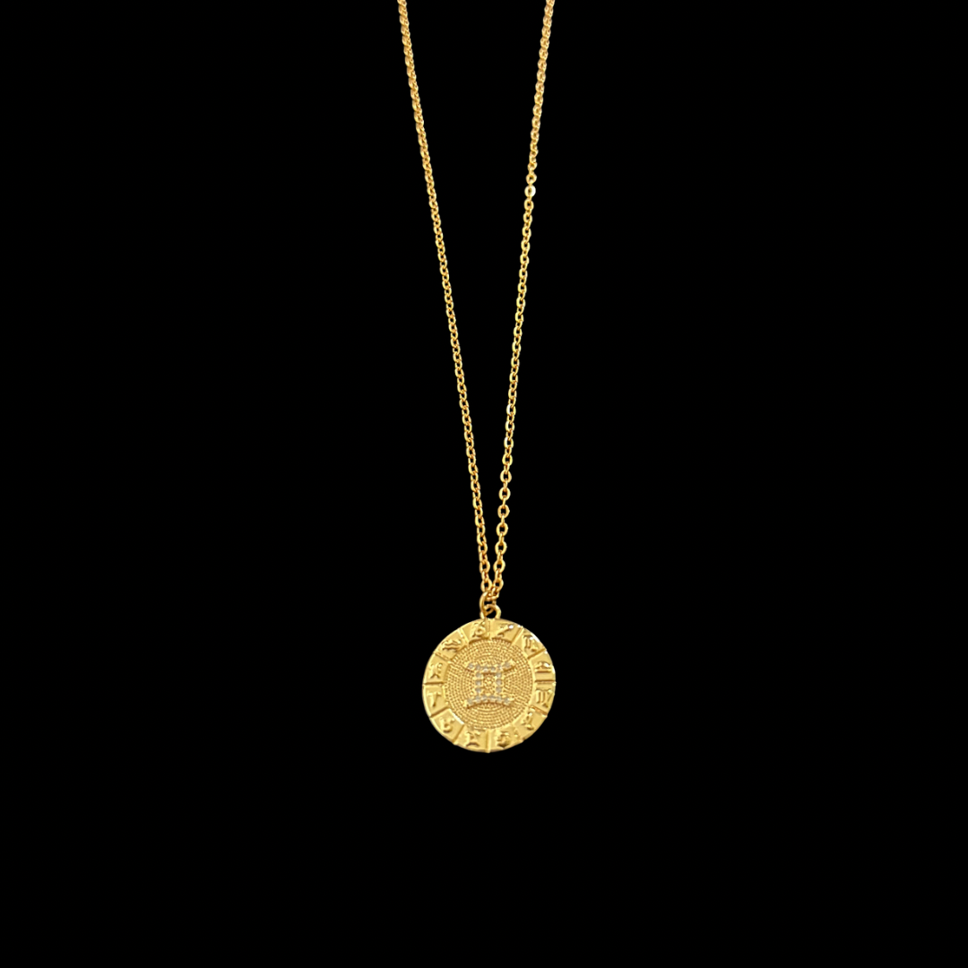 Zodiac Coin Necklace