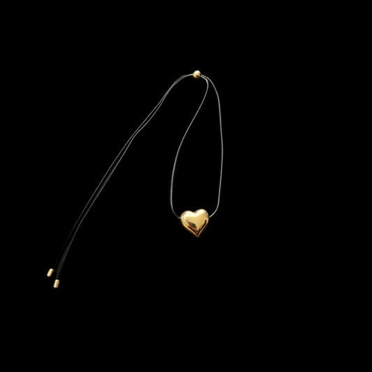 Mini Heart Gold Necklace