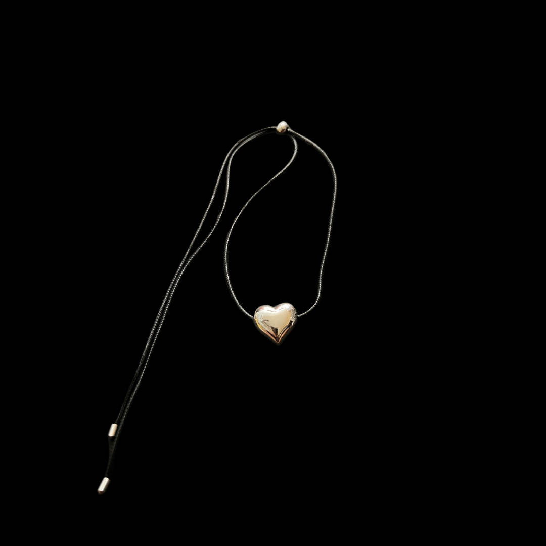 Mini Heart Silver Necklace