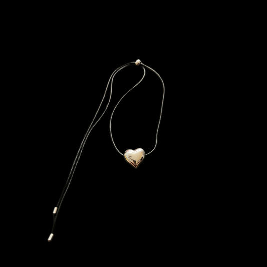 Mini Heart Silver Necklace