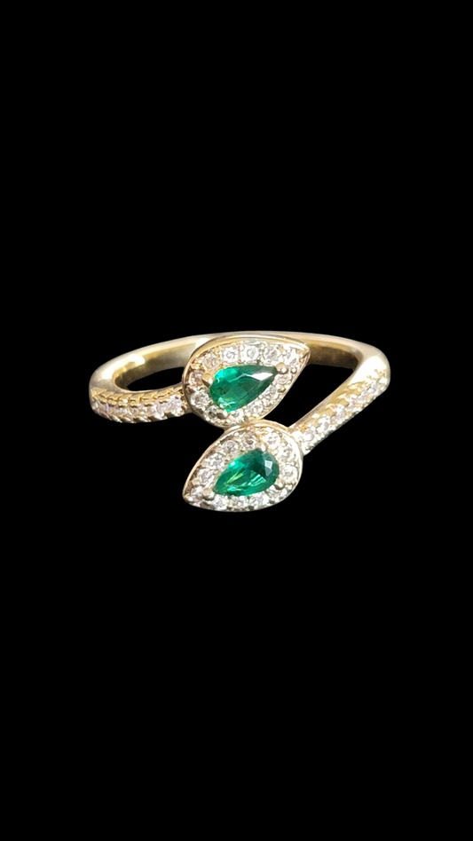 Snake diamond Rings
