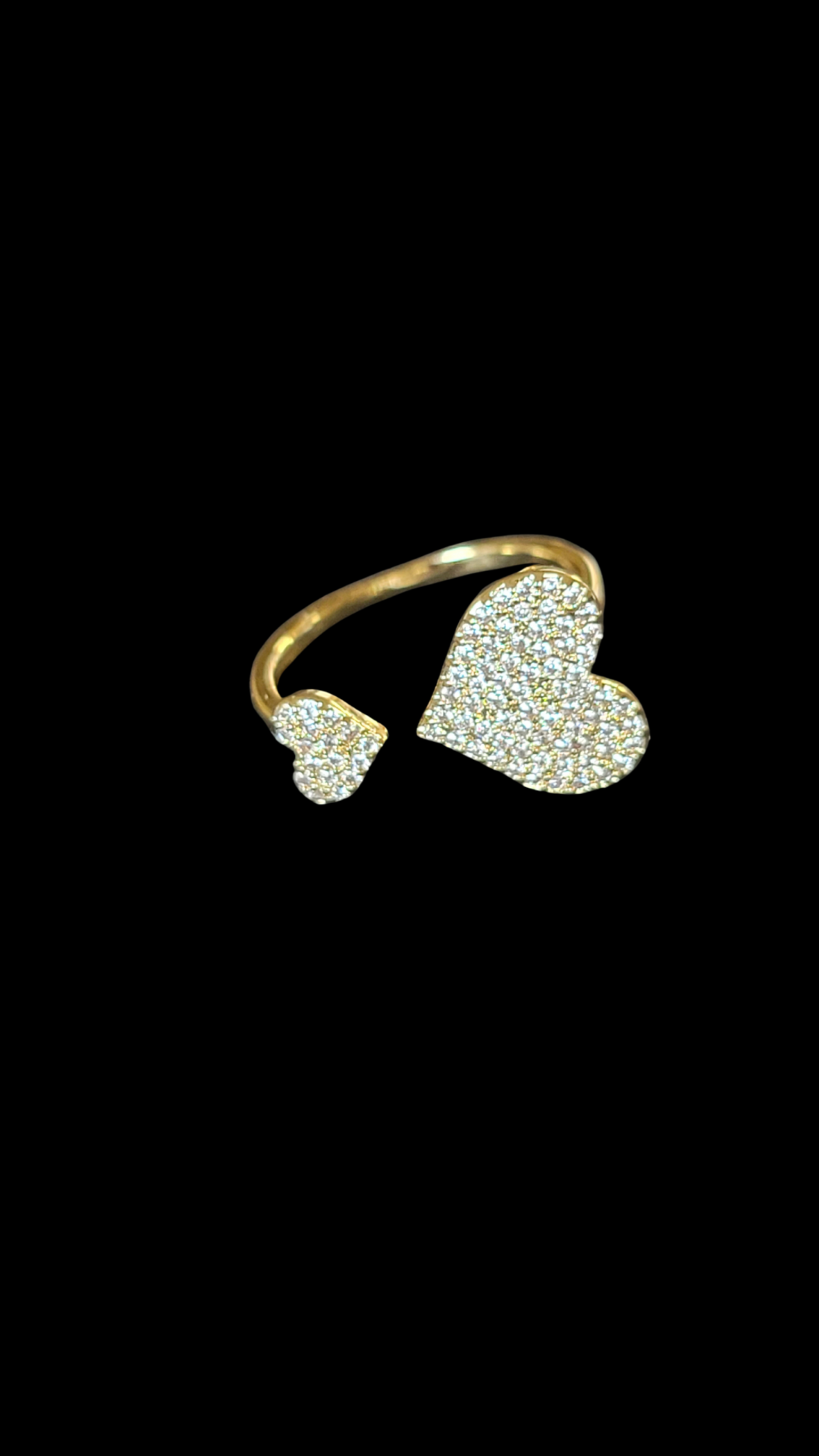 Heart diamond Rings