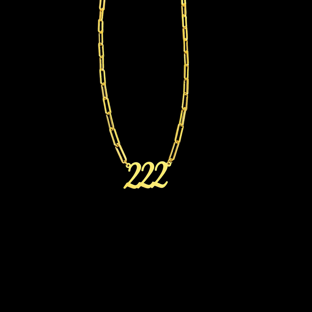 Angel Number 222 Necklace