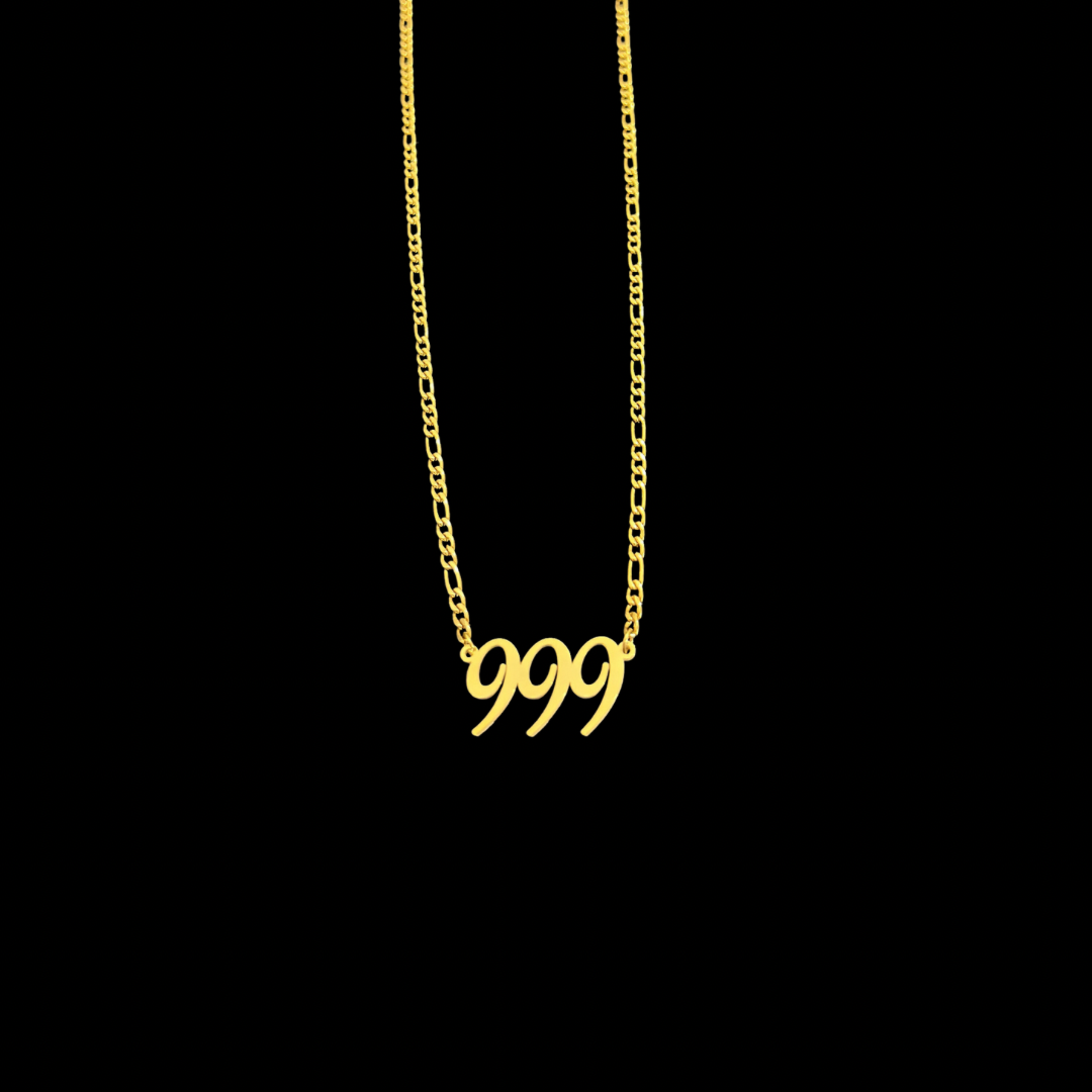 Angel Number 999 Necklace