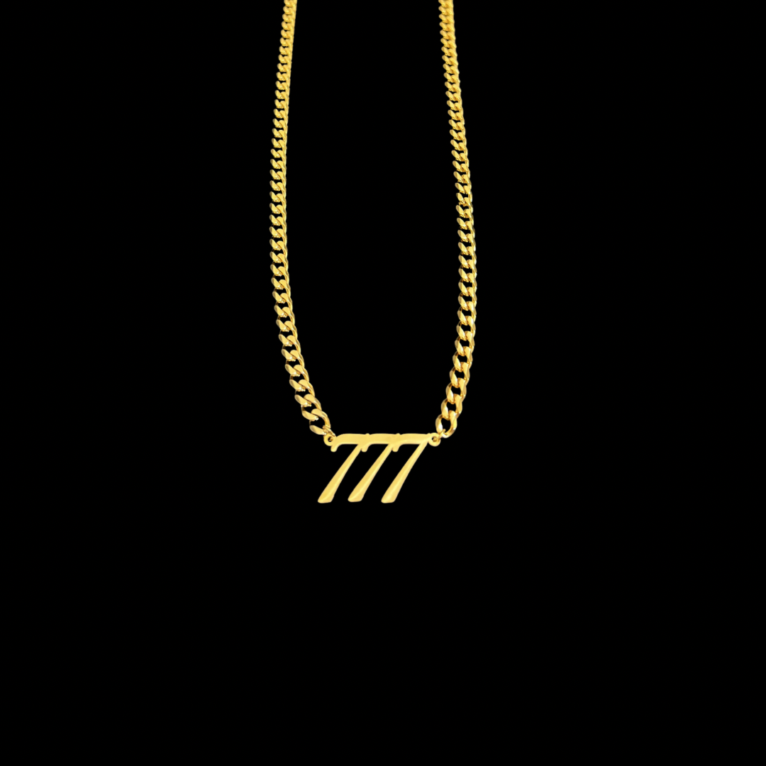 Angel Number 777 Necklace