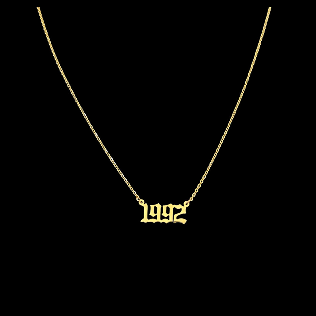My Birth Year Necklace