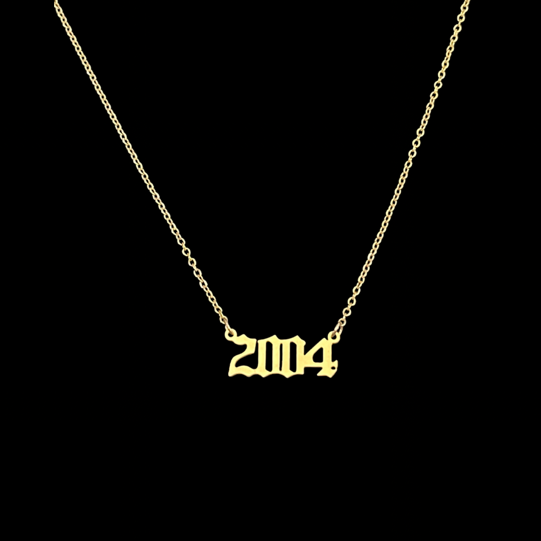 My Birth Year Necklace