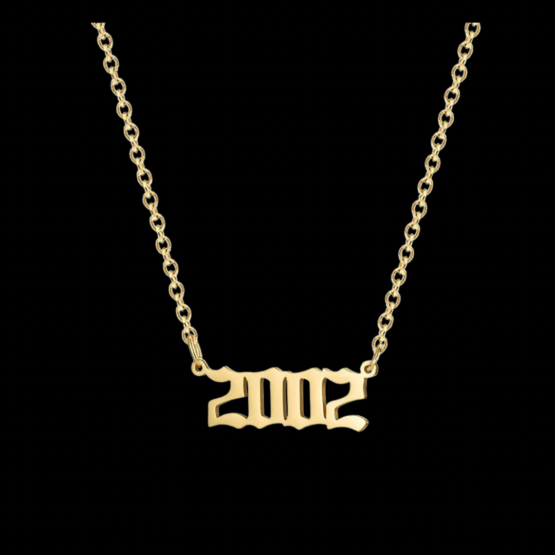 My Birth Year Necklace