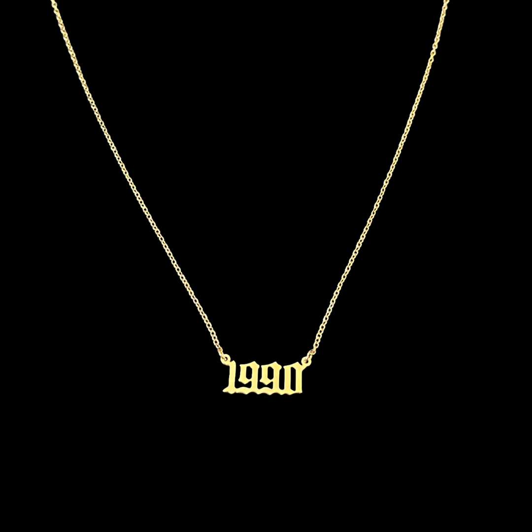My Birth Year Necklace