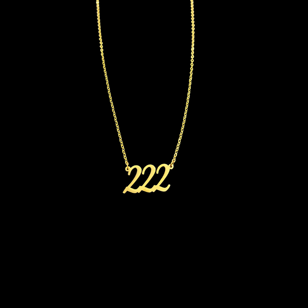 Angel Number 222 Necklace