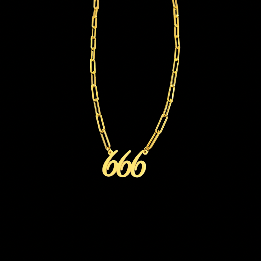 Angel Number 666 Necklace