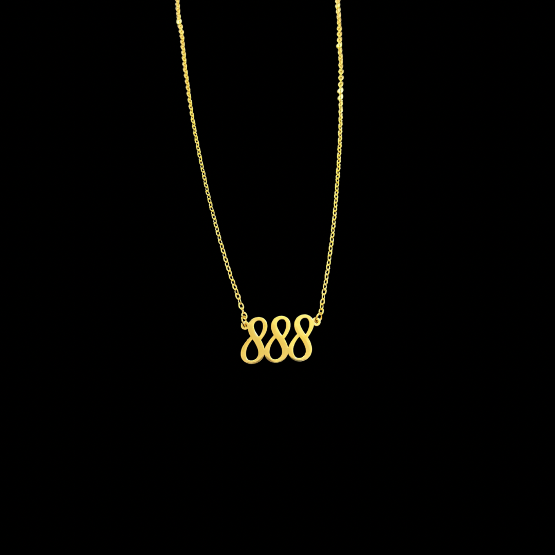 Angel Number 888 Necklace