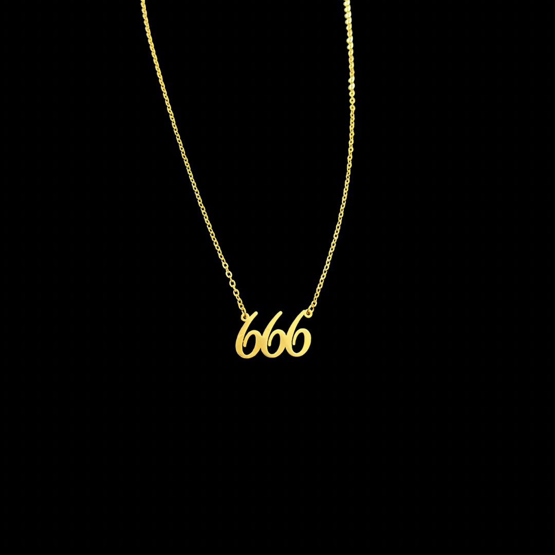 Angel Number 666 Necklace