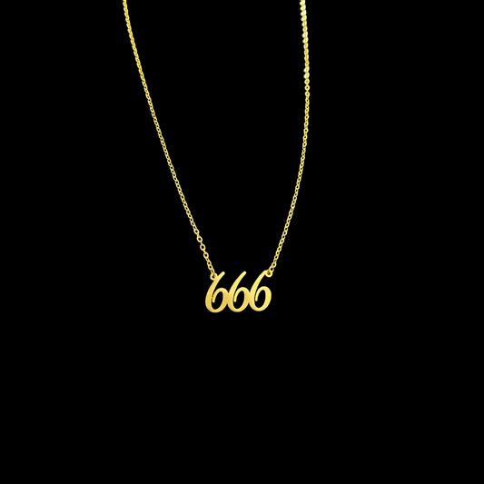 Angel Number 666 Necklace