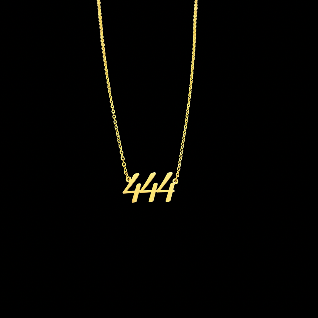 Angel Number 444 Necklace