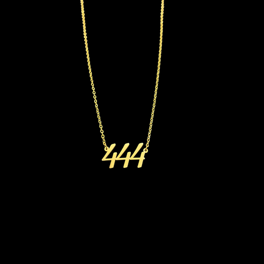 Angel Number 444 Necklace