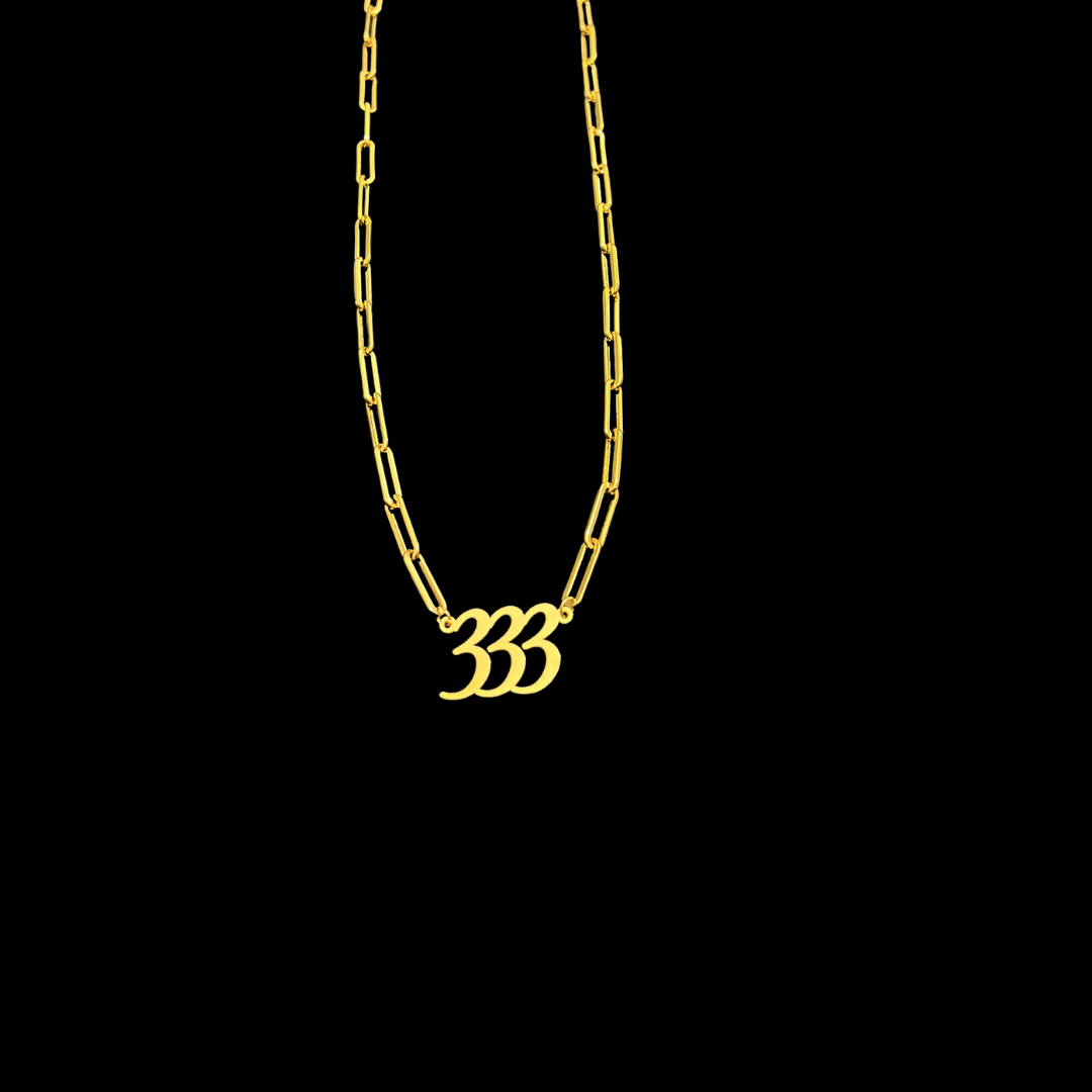 Angel Number 333 Necklace