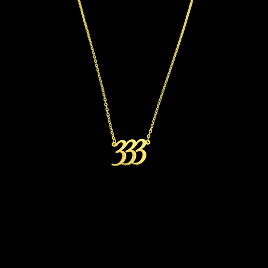 Angel Number 333 Necklace