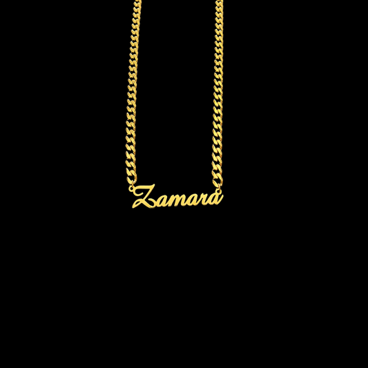 Personalized Necklace (Luis Cuban Chain)