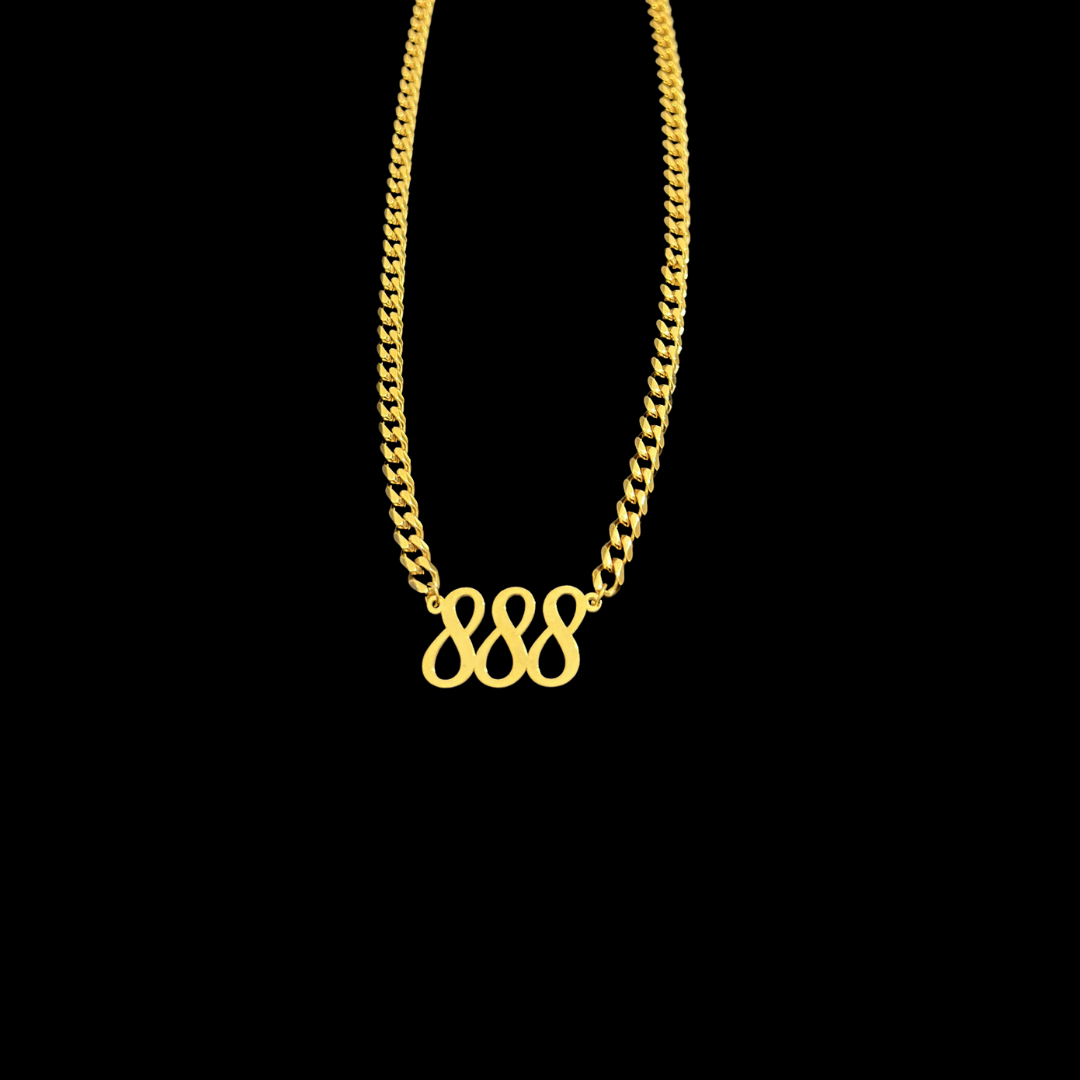Angel Number 888 Necklace