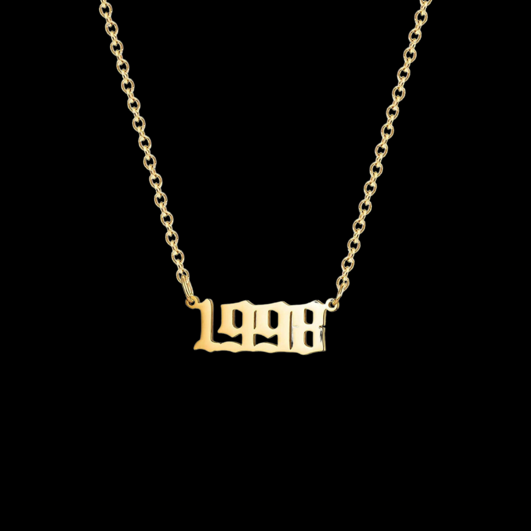 My Birth Year Necklace