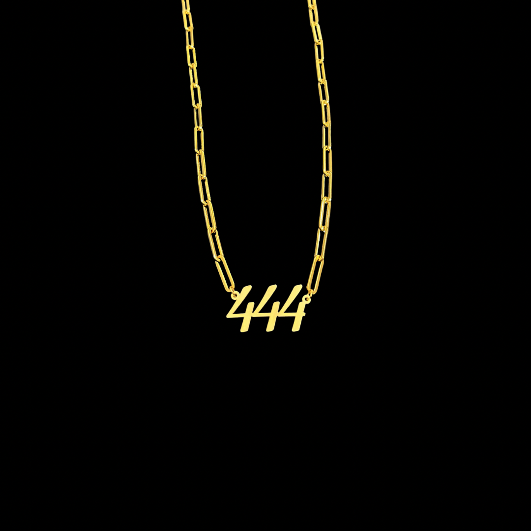 Angel Number 444 Necklace