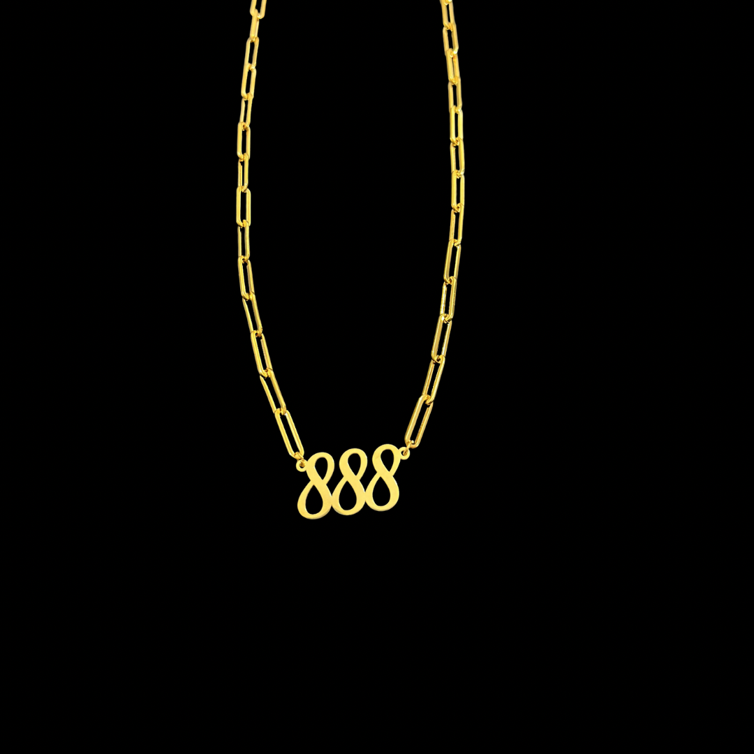 Angel Number 888 Necklace
