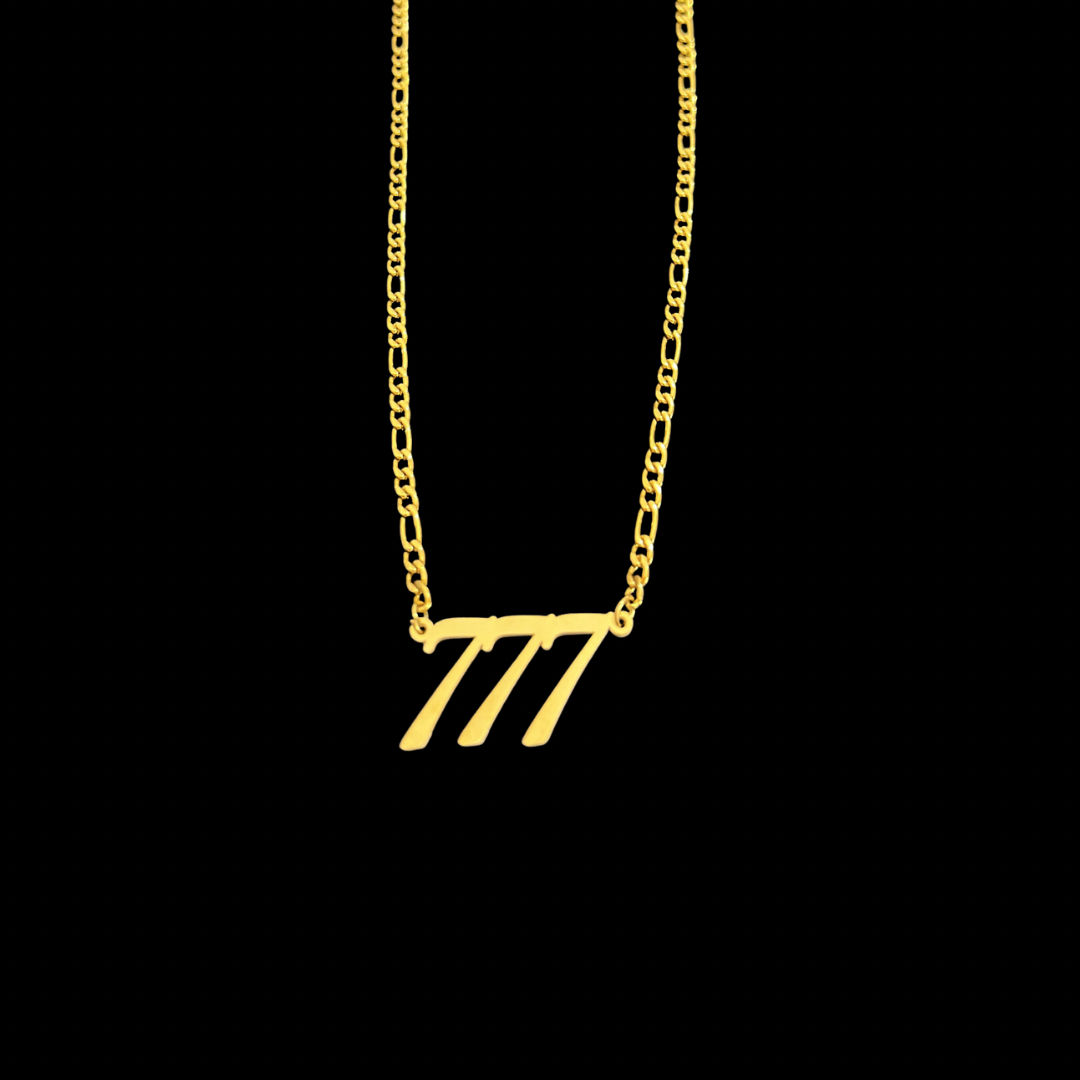 Angel Number 777 Necklace