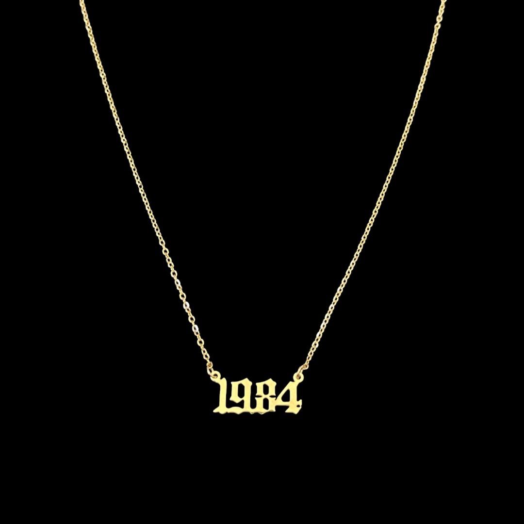 My Birth Year Necklace