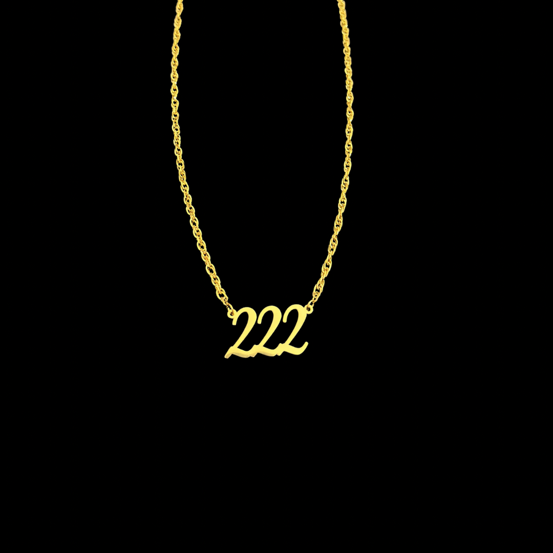 Angel Number 222 Necklace