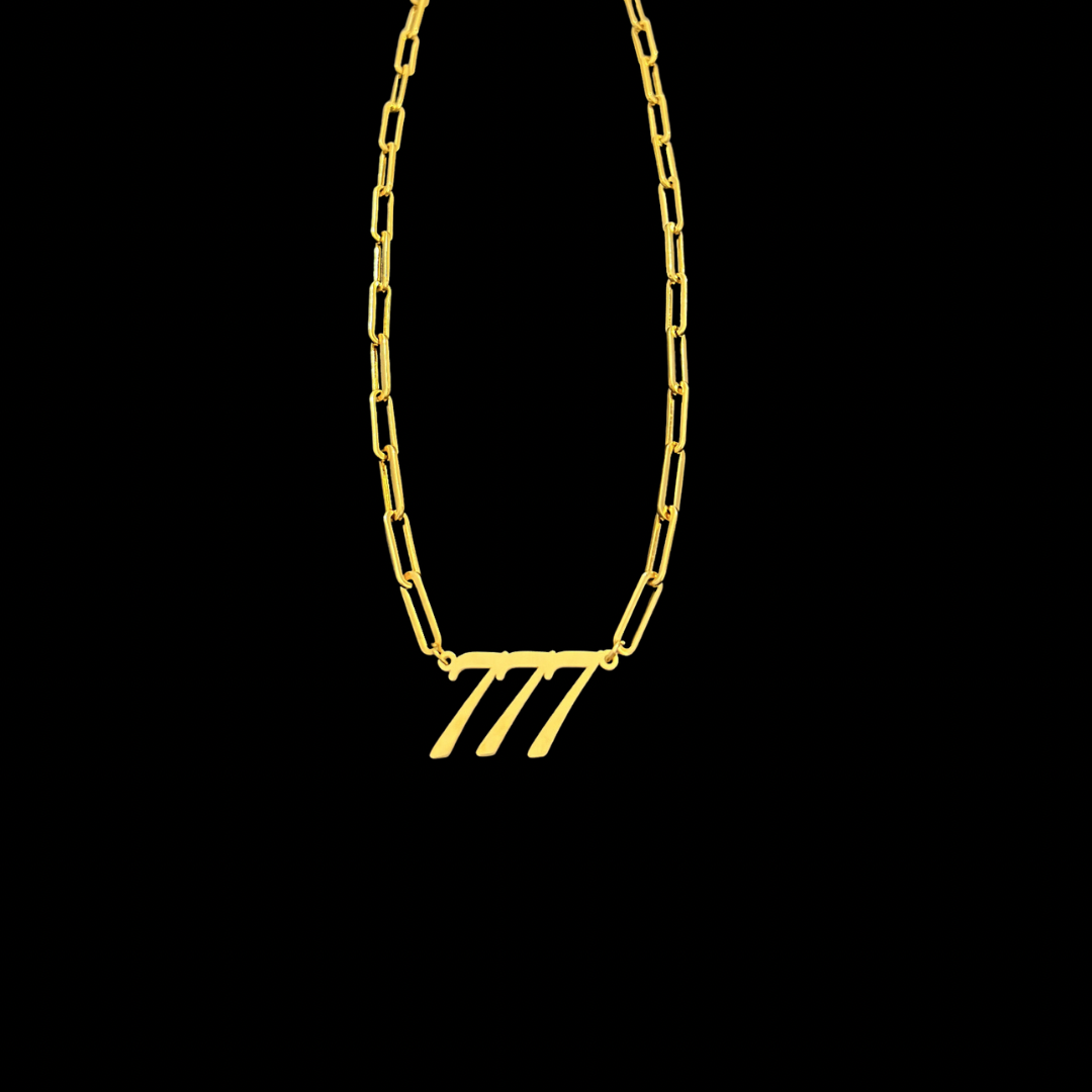 Angel Number 777 Necklace
