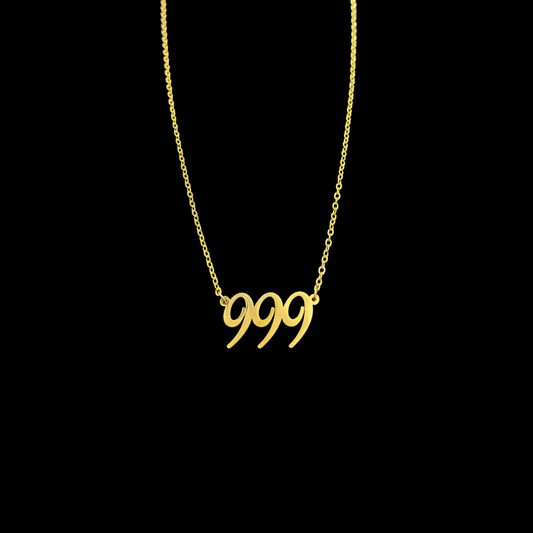 Angel Number 999 Necklace