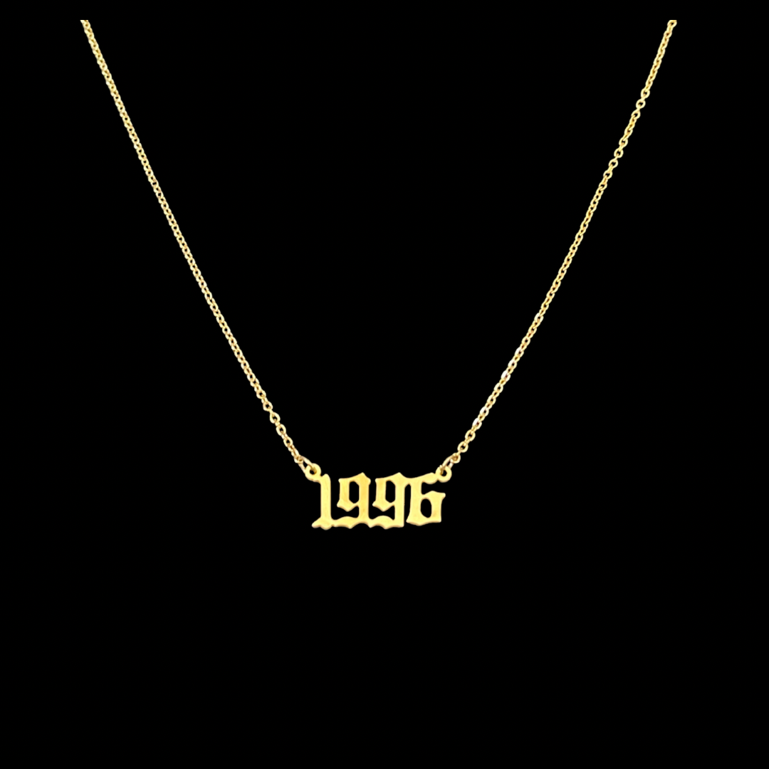 My Birth Year Necklace
