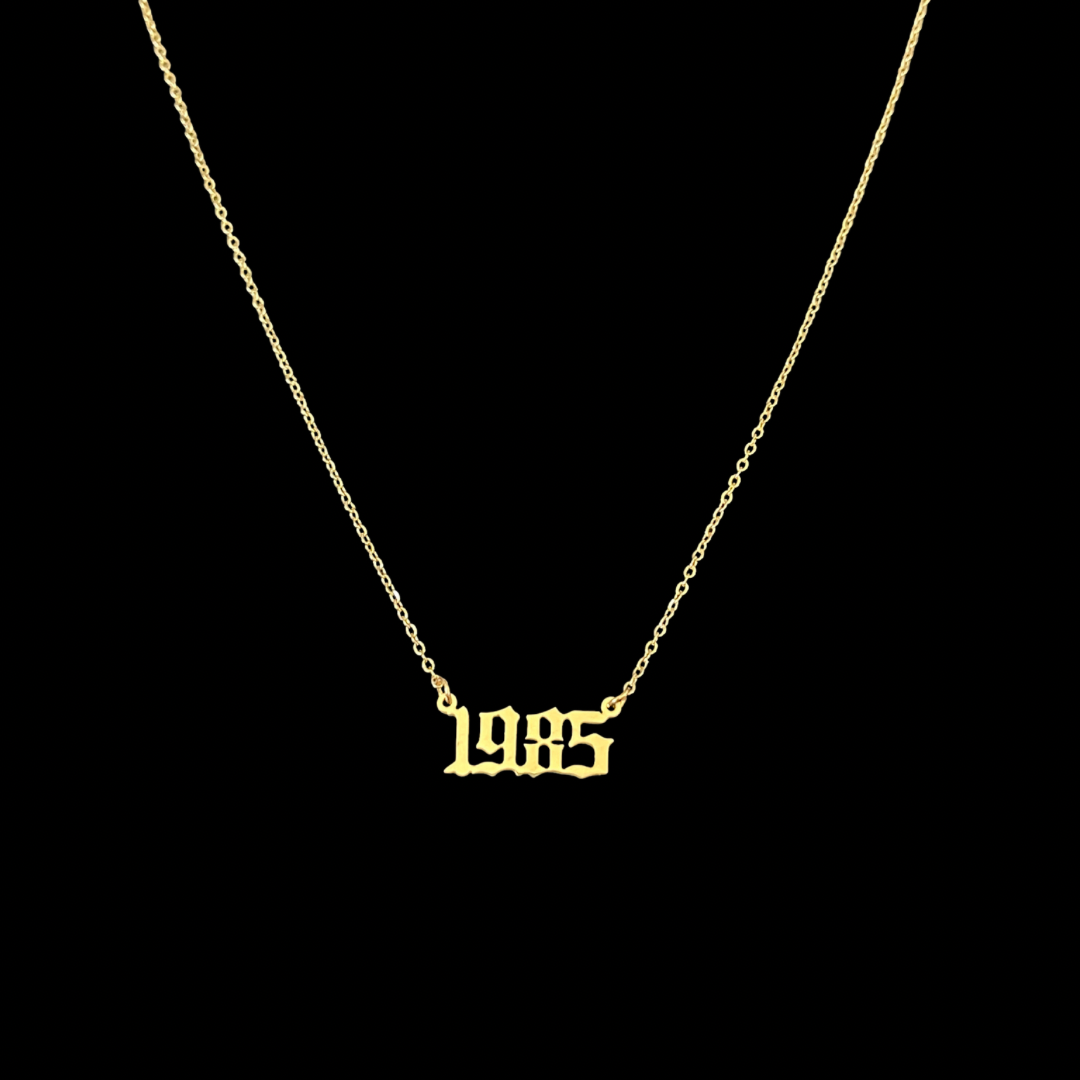 My Birth Year Necklace