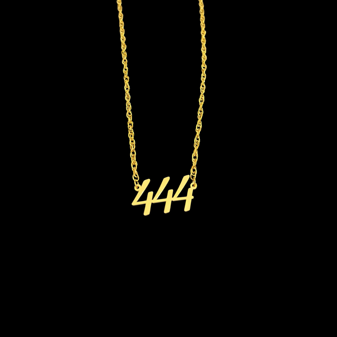 Angel Number 444 Necklace