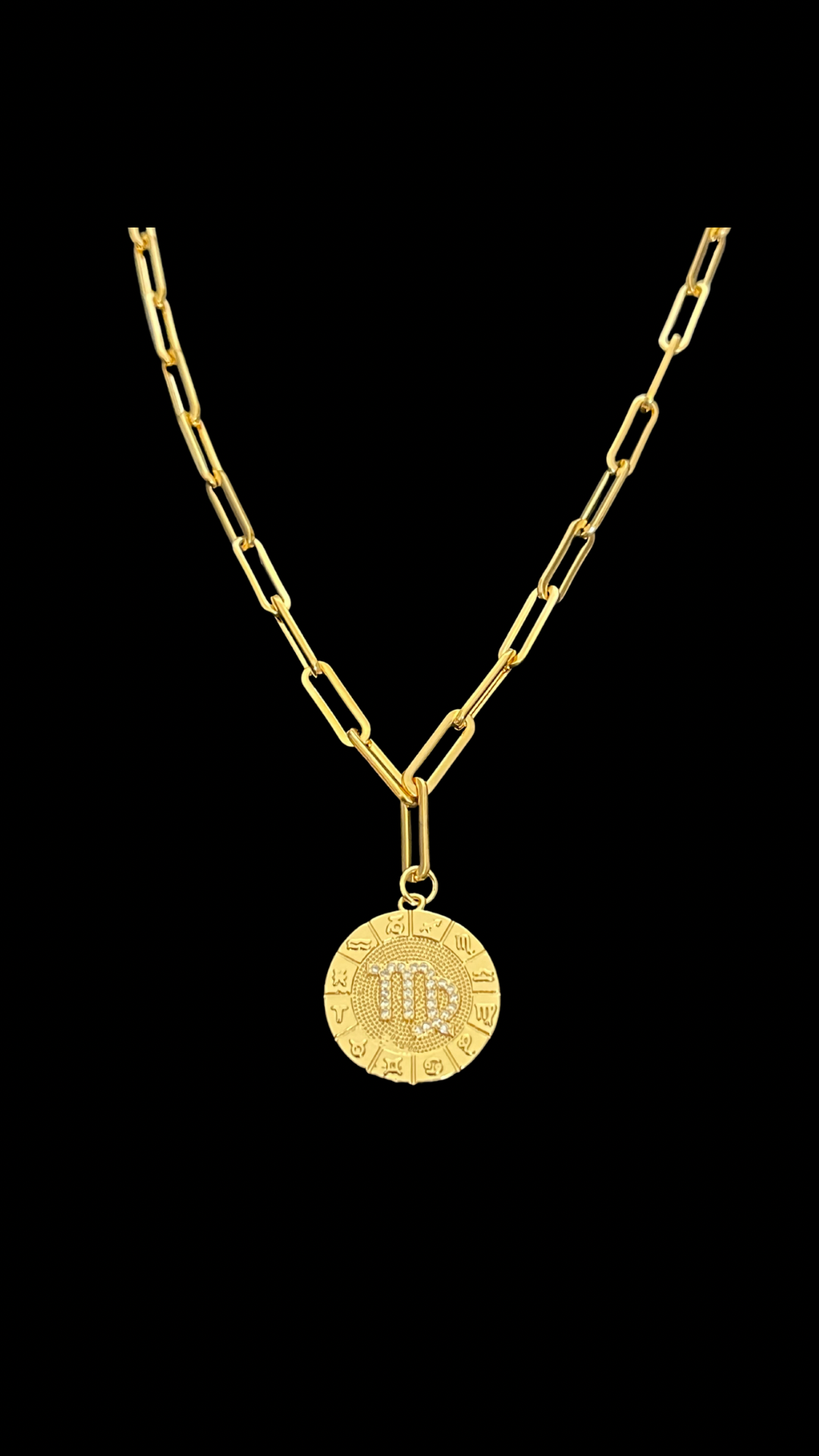 My Zodiac Medallon Necklace